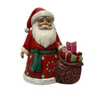 Santa w. Present Sack 12cm