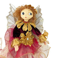 Lucinda Eldin Burgundy Fairy 30cm