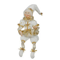Lucinda Eldin White/Gold Elf 35cm