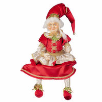 Lucinda Eldin Traditional Mrs Claus Sitting 65cm