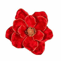 Lucinda Eldin Red Magnolia Clip 20cm