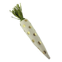 Mark Roberts Easter Carrot Gold Dot 18cm