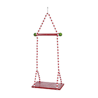 Double Elf Swing 56cm Red & White