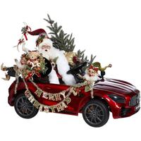 Mark Roberts Santa's Hot Rod 69cm