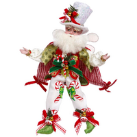 Mark Roberts Candy Cane Fairy (Small) 29cm