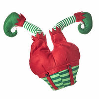 Animated Musical Elf Legs Ginger Forest 45cm