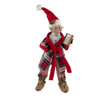 RAZ Pyjama Elf with Book 40cm