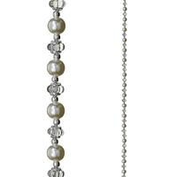 Pearl & Crystal Garland 180cm