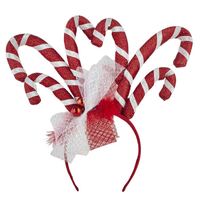 Candy Cane Headband Fascinator