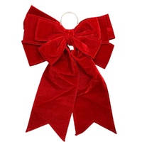 Red Velvet Bow 56cm