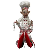 Candy Posable Elf Garland 76cm