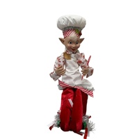 Candy Posable Elf Lollipop 76cm