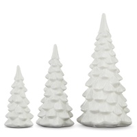 White Trees Set Of 3
