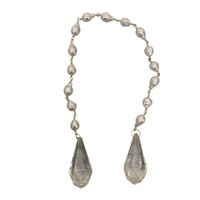 Pearl Chain Jewel Drop 43cm