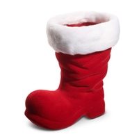 Flocked Red Boot 27cm