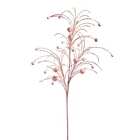 Pink Glittered Ball Spray 106cm
