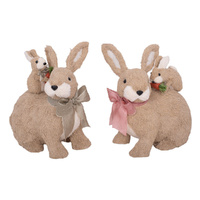 Mummy Bunnies 2Asst 28cm