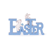 Easter Blue Sign 28cm