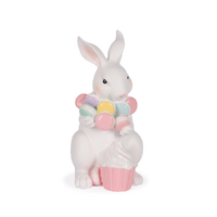 Macaron Bunny w. Cupcake 19cm