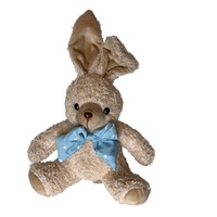 Patrick Fluffy Bunny Blue 22cm