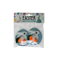 Easter Stickers Bunny w/ Carrot