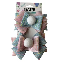 Easter Bows Blue 13cm