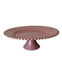 Pink Cake Stand 32cm