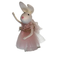 Ballerina Bunny Pink 20cm