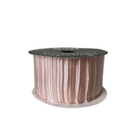 Ruffled Ribbon Pink 3m
