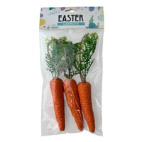 Jute Carrots 3pk 