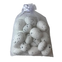 Easter Eggs Mini Bag White 20pk