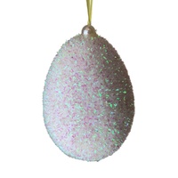 Hanging Egg White 15cm
