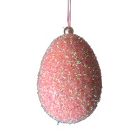Hanging Egg Apricot 15cm