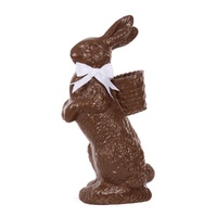 Chocolate Rabbit w/ Basket 52cm
