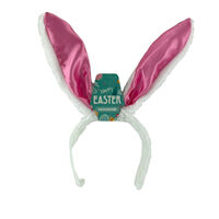 Plush Bunny Ears Pink