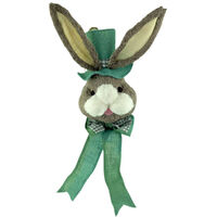 Hanging Bunny Face Green 75cm
