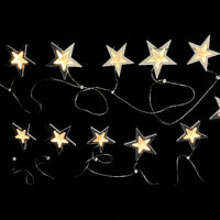 Infinity Garland White Stars 5m