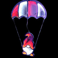 Infinity Hanging Parachute Gnome 60cm