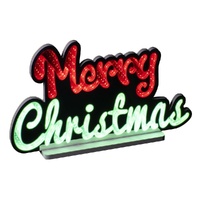 Infinity Merry Christmas Green 45cm