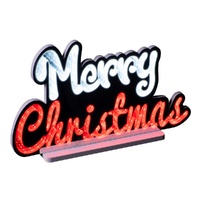 Infinity Merry Christmas White 45cm
