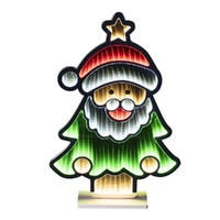 Infinity Santa Face w. Tree 60cm