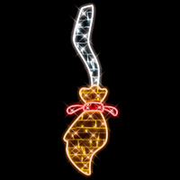 Halloween Broomstick 1m