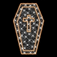 Halloween Coffin 1m
