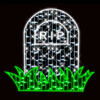 Halloween Tombstone 1m