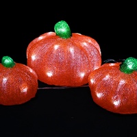 Pumpkin Lights 3pk 
