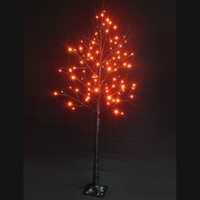 Spooky Birch Tree Orange 180cm