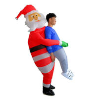 Inflatable Santa Pick Me Up Costume