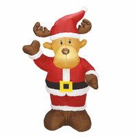 Inflatable Waving Reindeer LED Lights 135cm