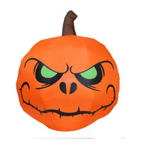 Inflatable LED Green-Eyed Pumpkin 120cm