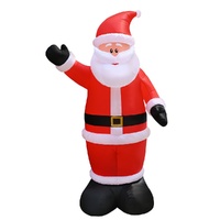 Inflatable Waving Santa 500cm